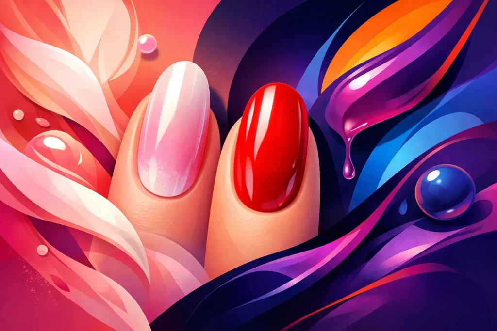 Gelnägel oder Shellac - der Unterschied