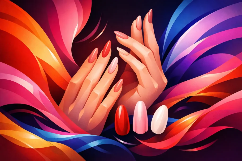 Welche Nagelform macht Hände schmaler?