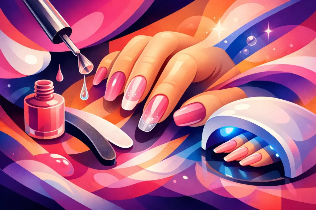 Nagelmodellage Ablauf im Salon erklärt