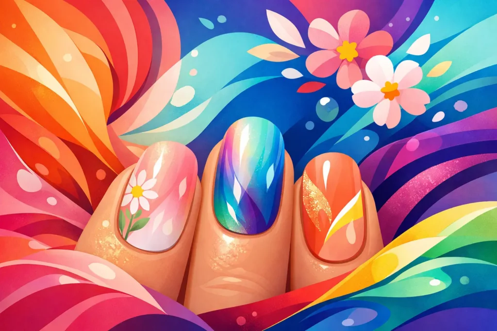 Nageldesign Trends im Frühling mit Klasse