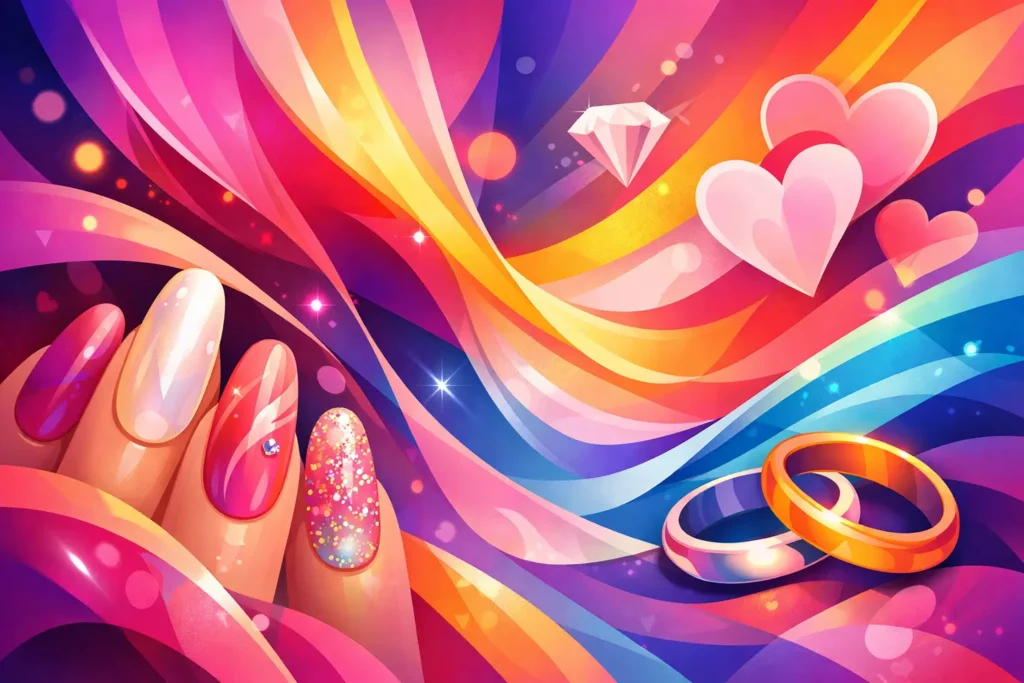 Die Nageldesign Trends für Hochzeiten 2026