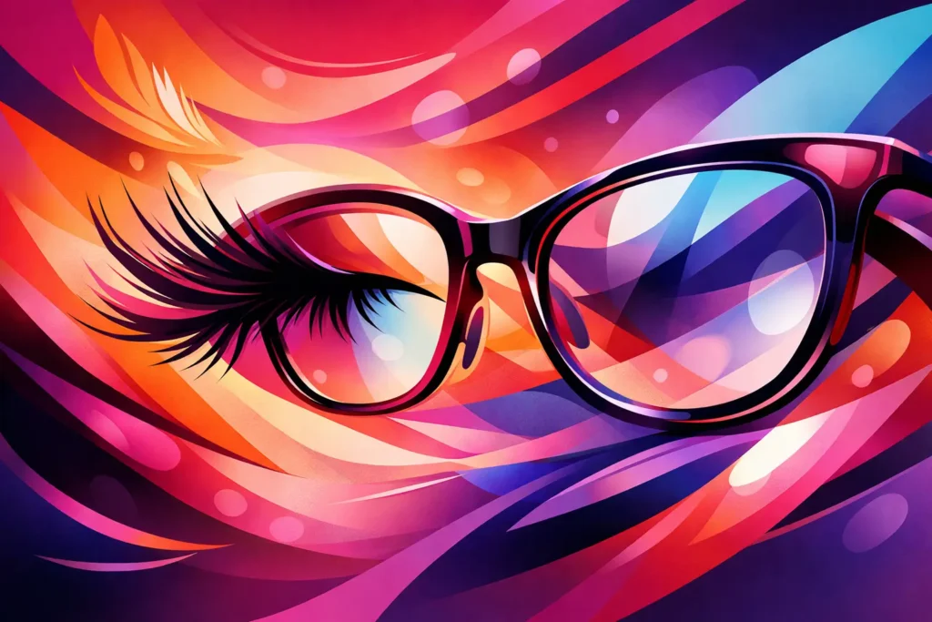 Beste Wimpernstyles für Brillenträgerinnen